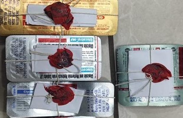 1,250 suspected fake Nicardia tablets seized in Gujarat (Photo: IANS)