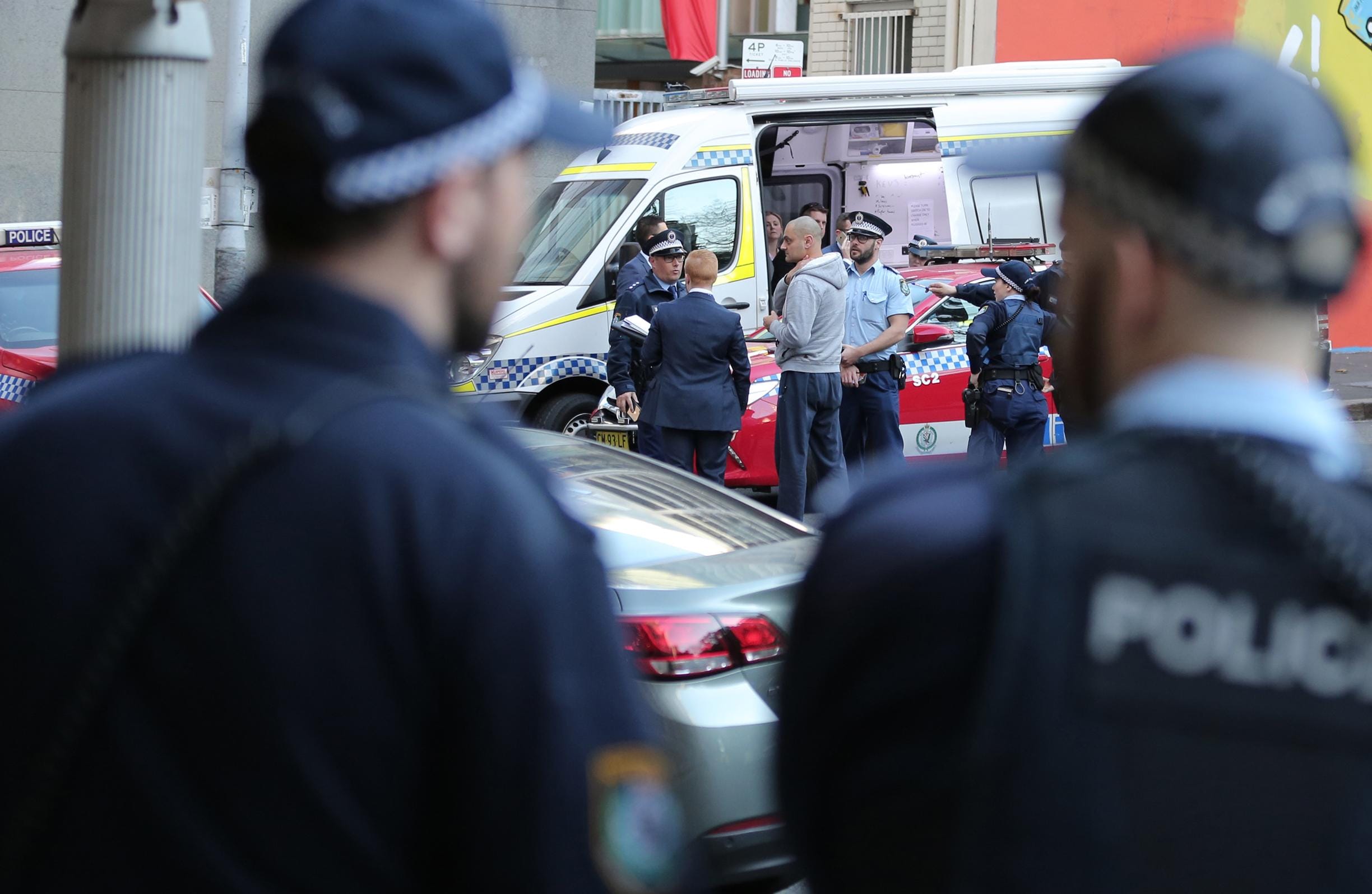 (130819) AUSTRALIA-SYDNEY-KNIFE RAMPAGE