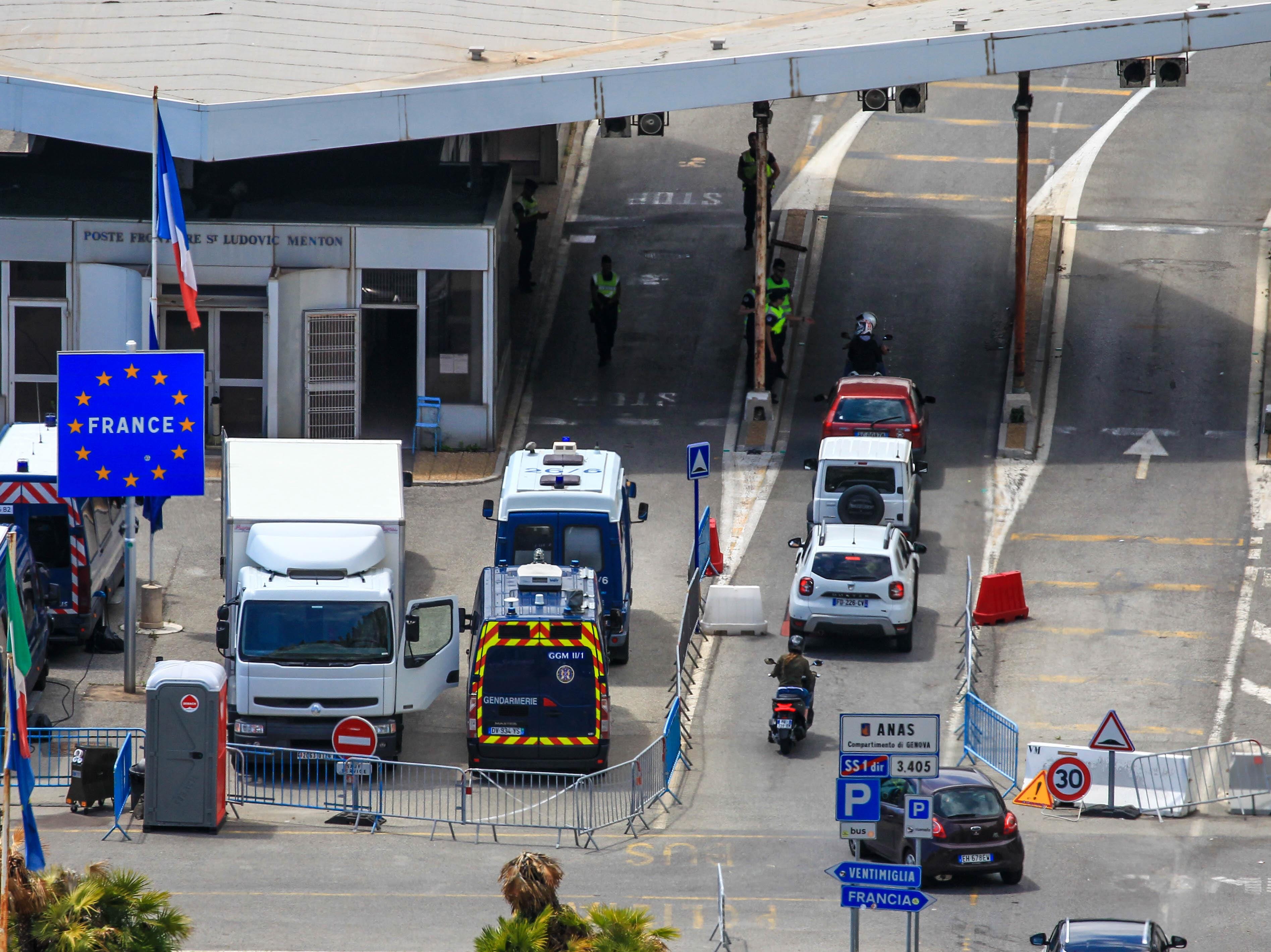 (160620) FRANCE-MENTON-COVID-19-ITALY-BORDER-REOPENING
