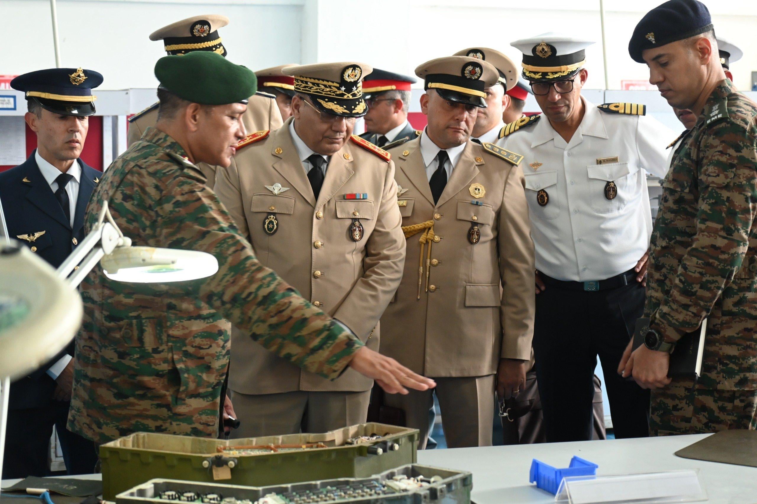 1st Joint Defence Cooperation meeting: Morocco delegation visits Army Base Workshop