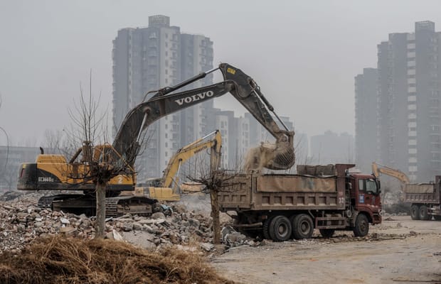 (200214) Illegal houses demolished in Zhenggezhuang Village