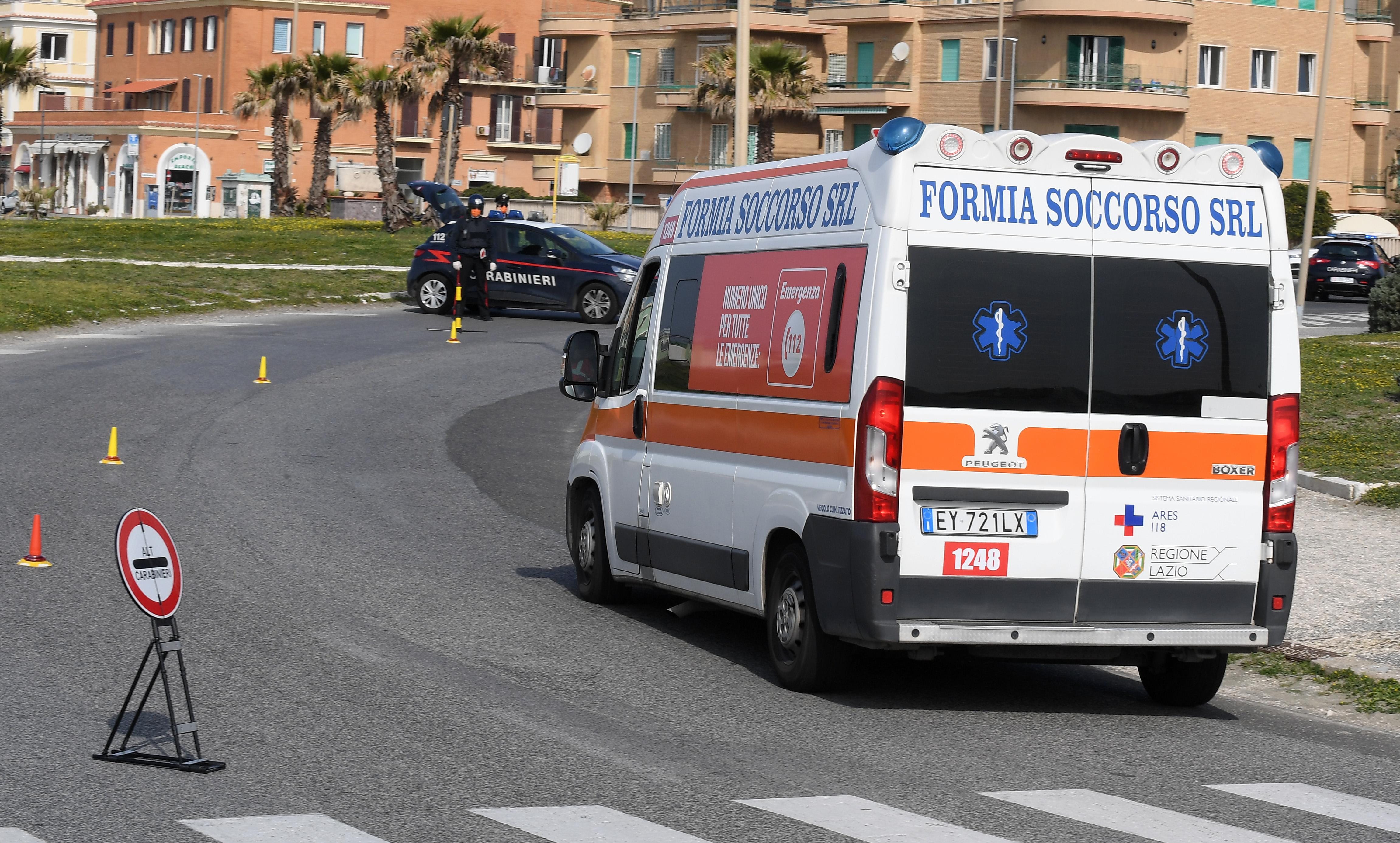 (220320) ITALY-ROME-OSTIA-COVID-19-CASES