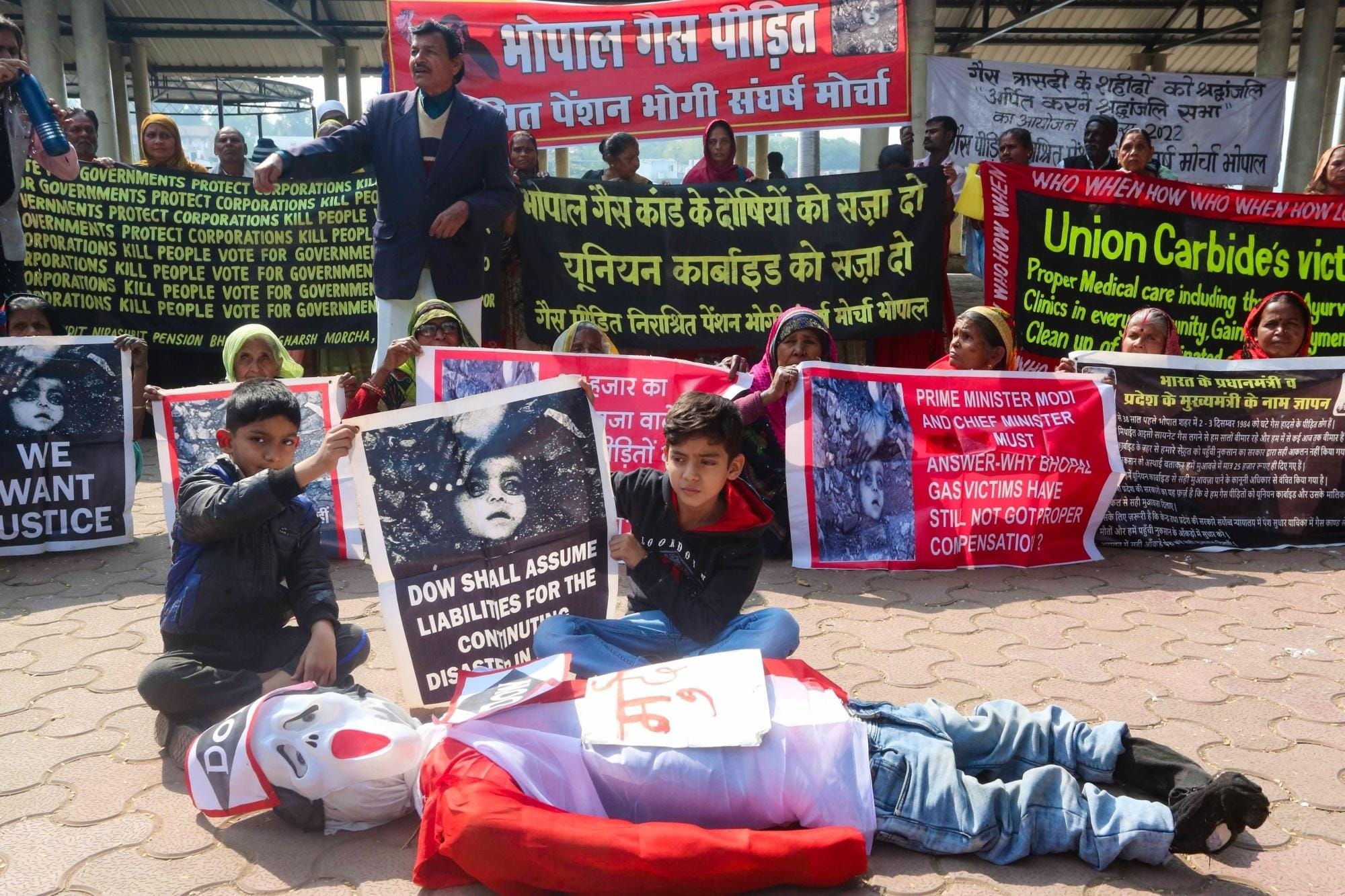 38th anniversary of Bhopal Gas Tragedy, protest,