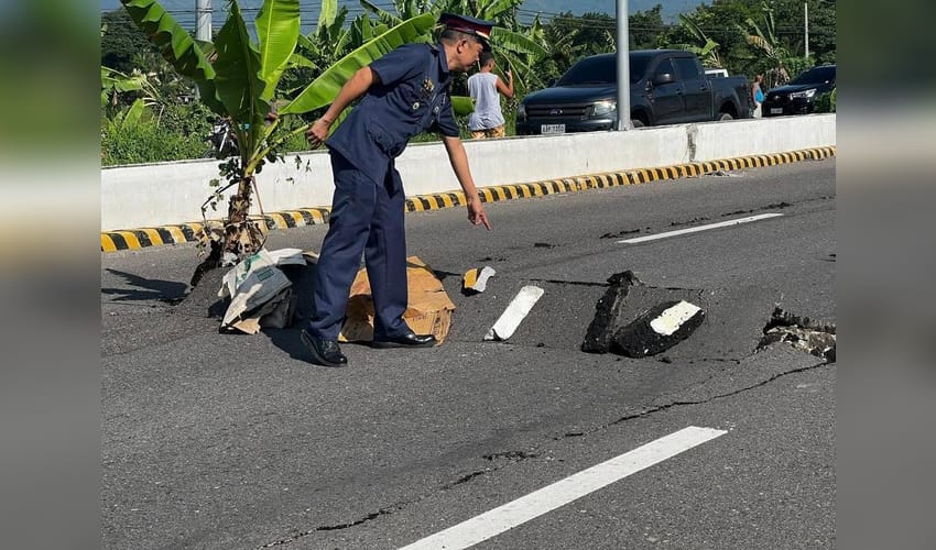6.3-magnitude offshore earthquake strikes Sothern Philippines