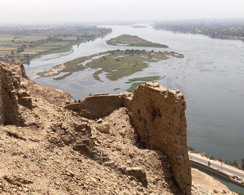 85 ancient tombs unearthed in Upper Egypt,mud brick-made tower house,Egypt,mud brick-made tower house dating back to the era of King Ptolemy III,