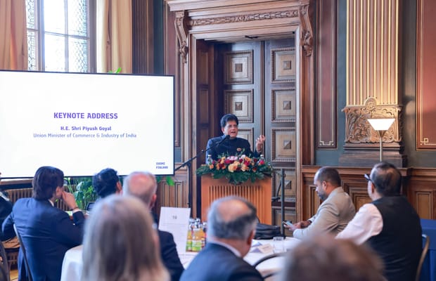 A sea of opportunities lie ahead for India and Finland: Piyush Goyal