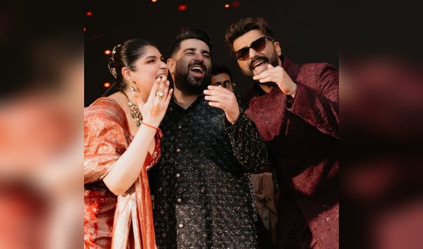 A week later, Arjun Kapoor is still soaking in sister Anshula Kapoor’s wedding celebrations