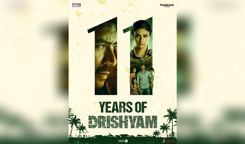 Abhishek Pathak celebrates 11 years of 'Drishyam', thanks Ajay Devgn, Tabu, Shriya Saran & team