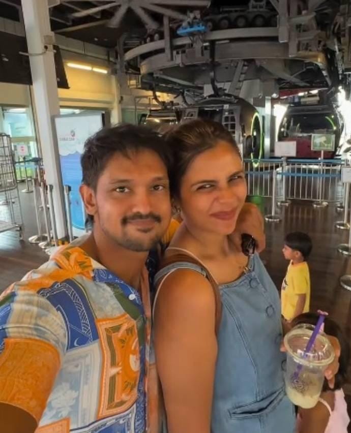 Actor Nakkhul tells wife Sruti: You deserve all the goodness this world has to offer today! (Photo: Nakhhul/Instagram)