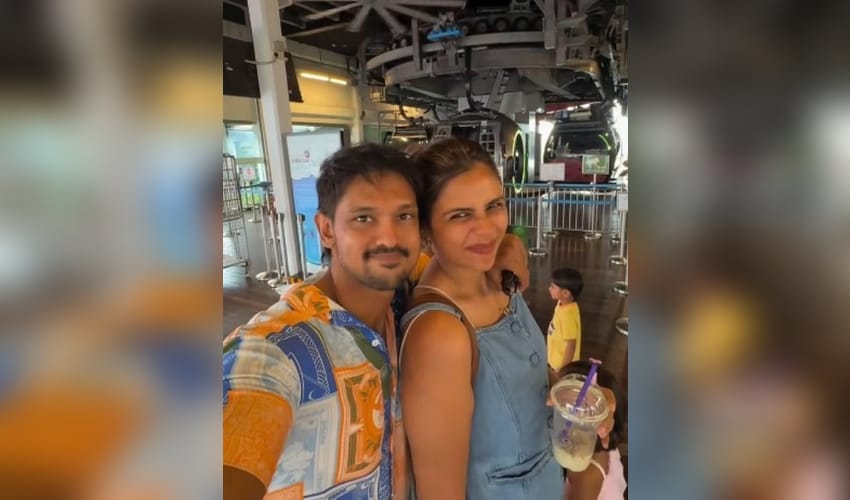 Actor Nakkhul tells wife Sruti: You deserve all the goodness this world has to offer today! (Photo: Nakhhul/Instagram)