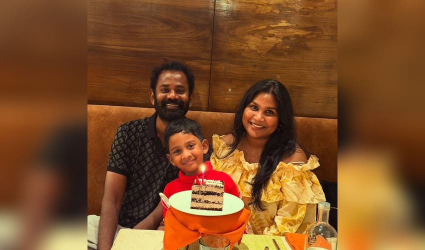 Actor Ramesh Thilak, wife pen adorable birthday greeting to six-year-old son! (Photo Credit: Ramesh Thilak/Instagram)