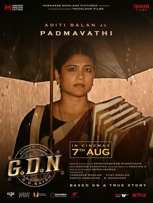 Aditi Balan's look as Padmavathi in Madhavan-starrer 'GDN' revealed (Photo: IANS/PR)