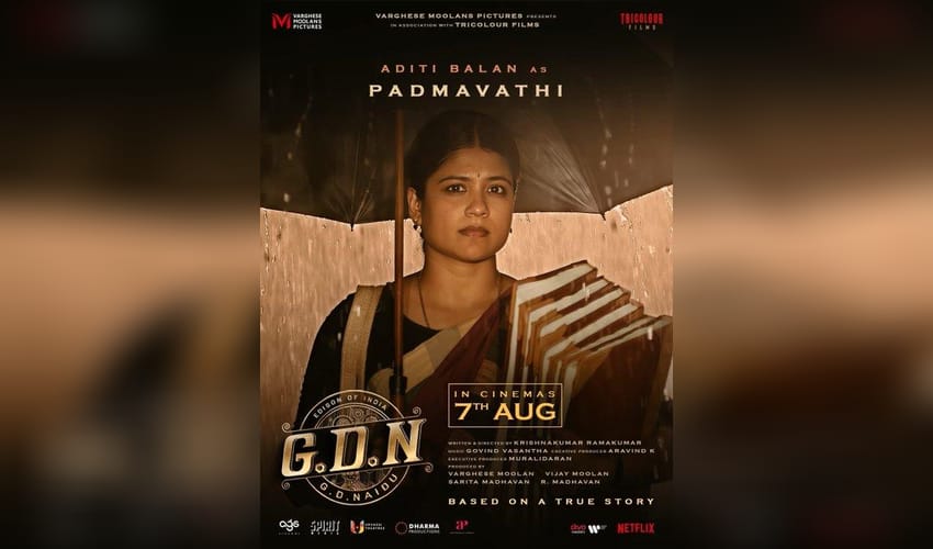 Aditi Balan's look as Padmavathi in Madhavan-starrer 'GDN' revealed (Photo: IANS/PR)