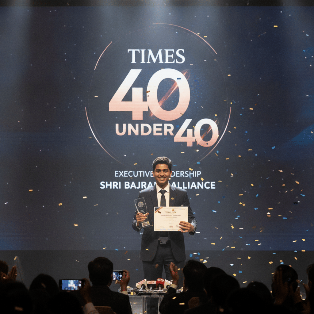Archit Goel Recognized in Times 40 Under 40 for Executive Leadership at Shri Bajrang Alliance