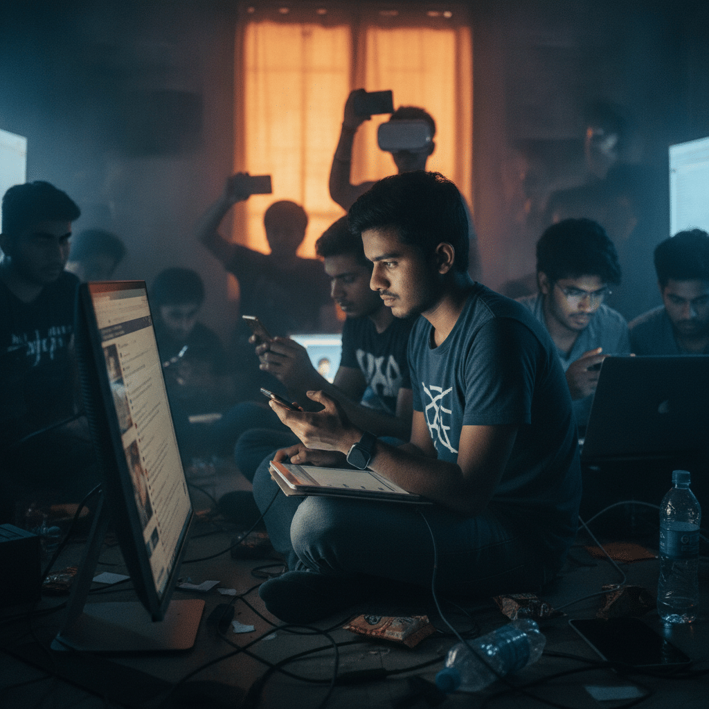 Balancing the Screen: The Cognitive Stakes of India's Digital Youth Boom