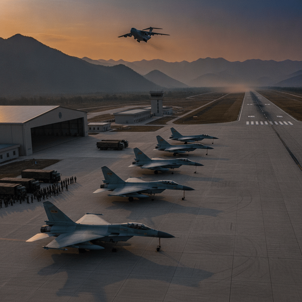 China Expands Regional Footprint with Operational Air Facility in Laos