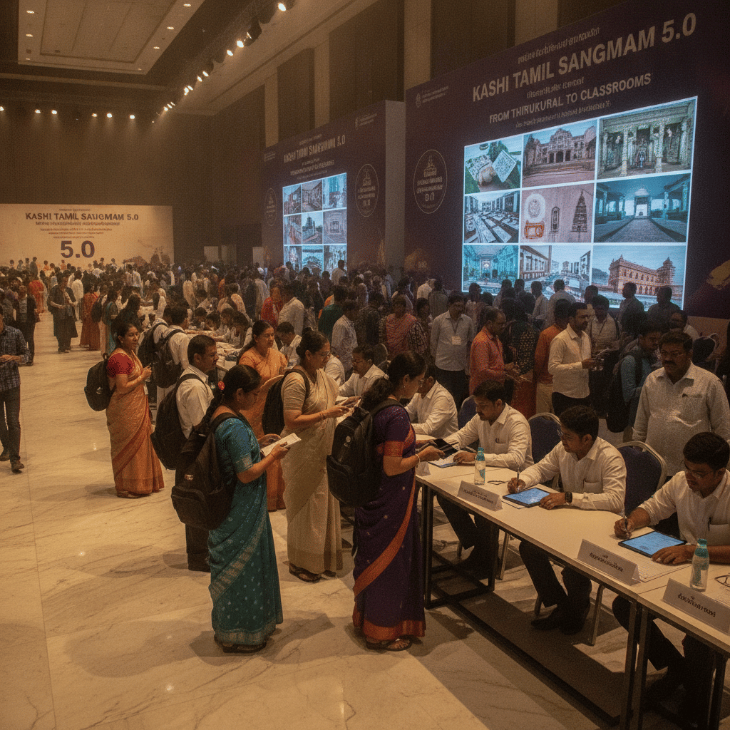 From Thirukkural To Classrooms: India Opens Registration For Kashi Tamil Sangamam 5.0