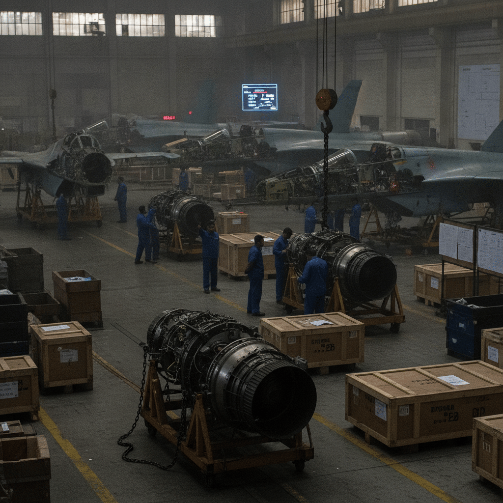 Industrial Bottlenecks and Engine Delays Slow India's Drive to Rebuild Fighter Jet Fleet