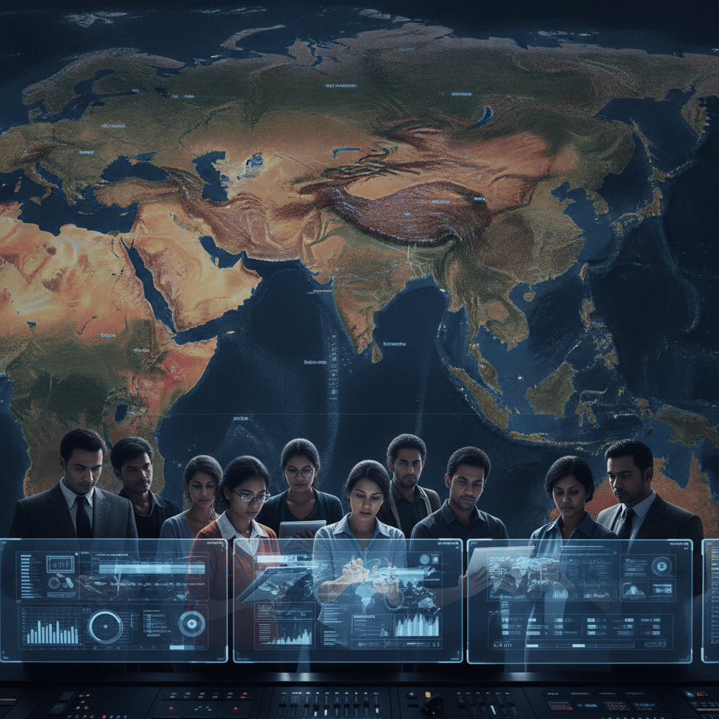 Mapping the Narrative Grid: How South Asia's Media Wires Are Redefining Regional News Architecture