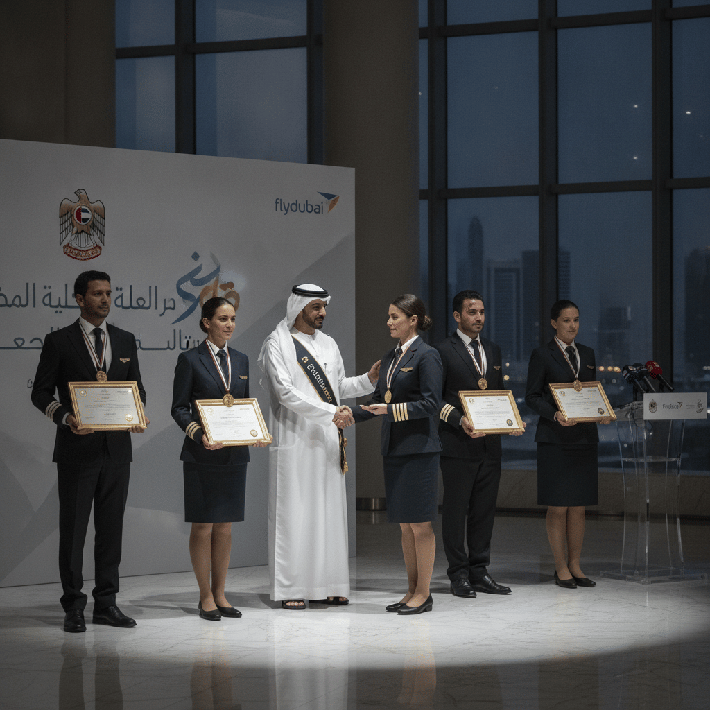 UAE Honours Flydubai Crew for Thwarting Violent Cockpit Attack on Flight to Tel Aviv