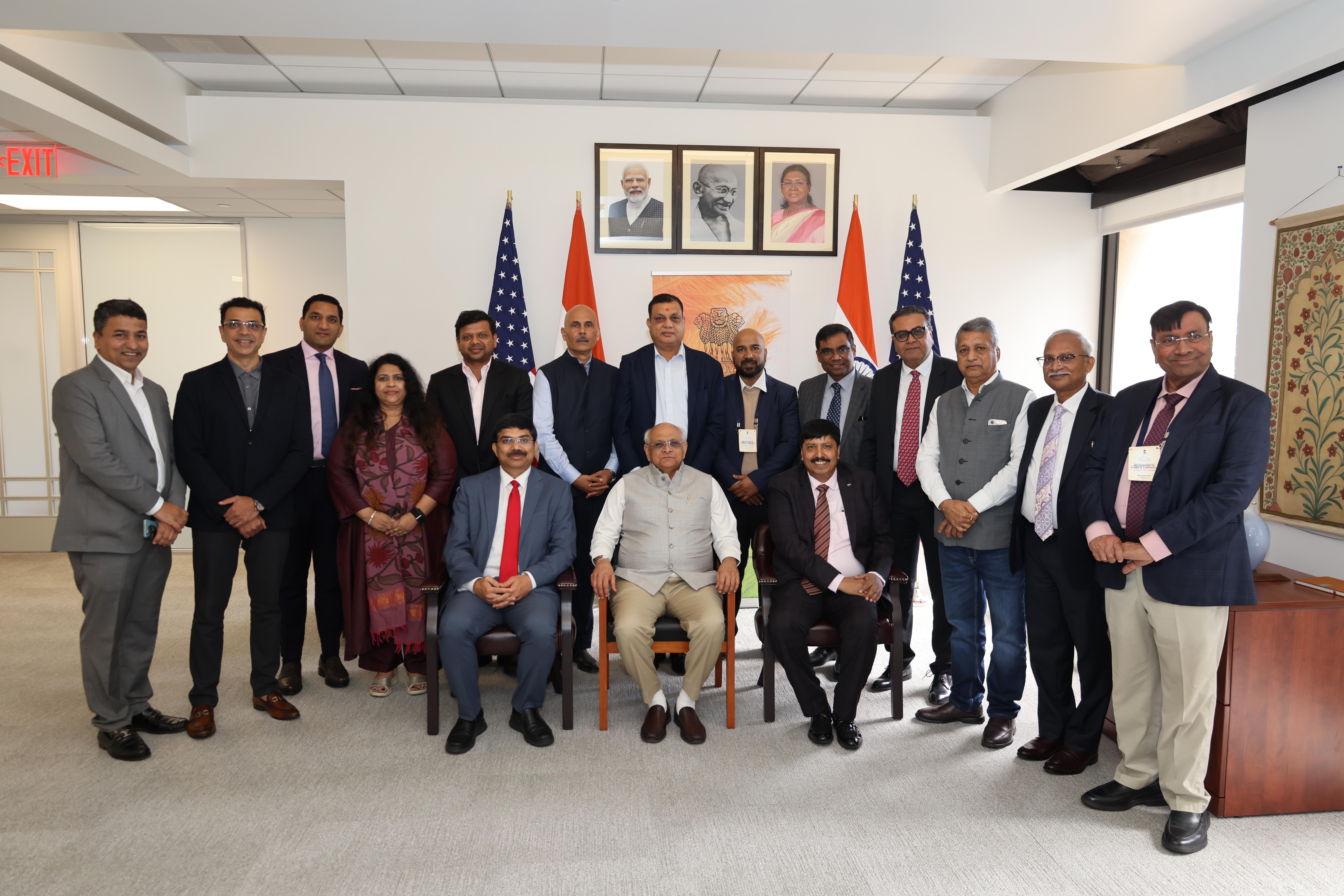 After San Francisco tech meets, Gujarat CM heads to Washington DC