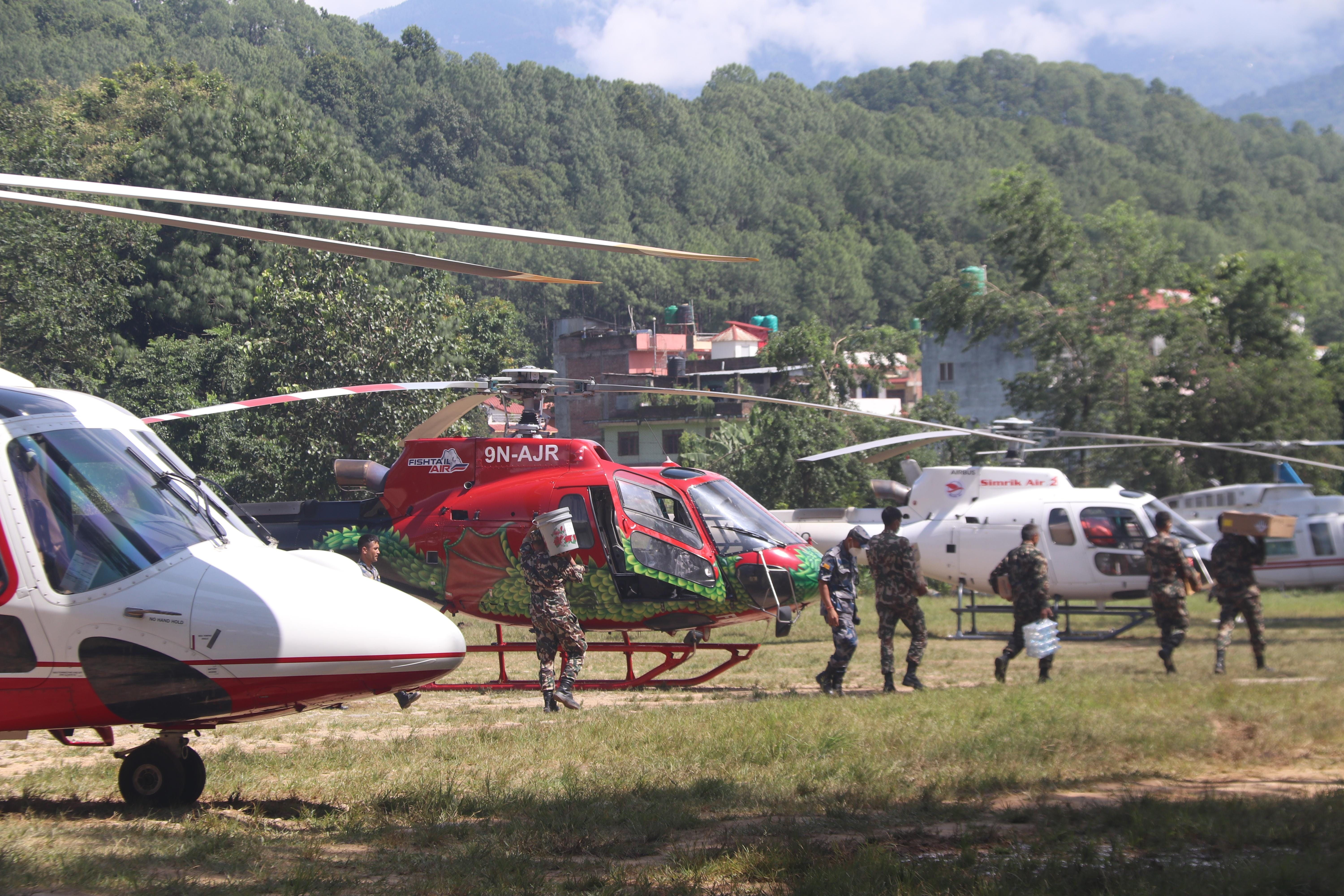 Aftermath of Flash Floods in Nepal