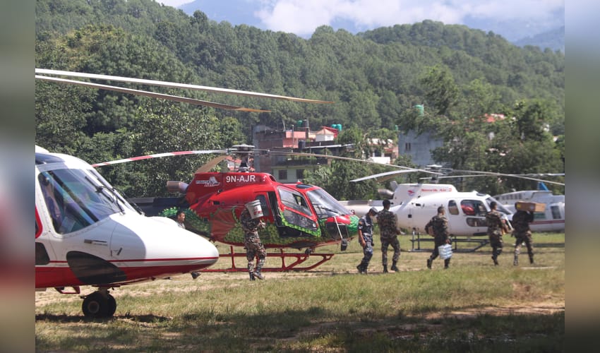 Aftermath of Flash Floods in Nepal