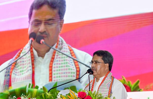 Agartala: CM Manik Saha at Destination Tripura Business Conclave 2026