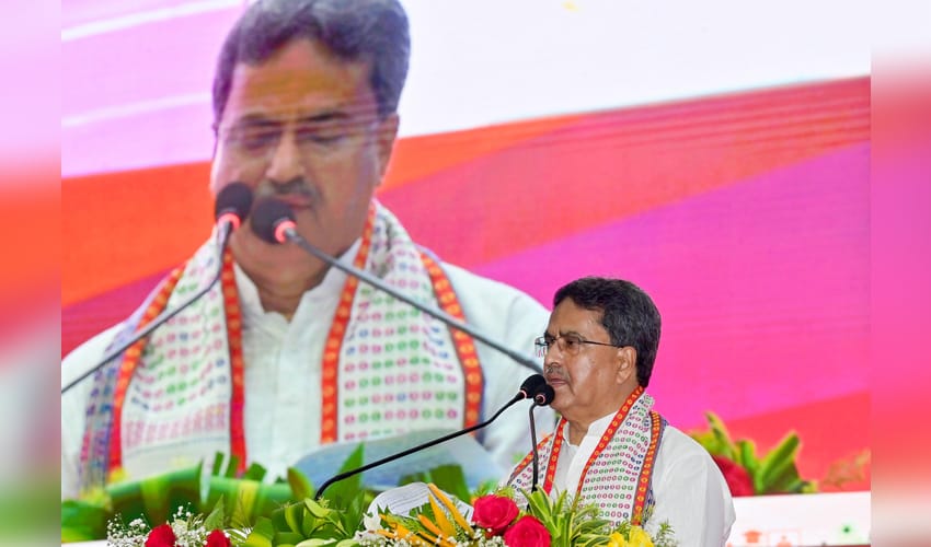 Agartala: CM Manik Saha at Destination Tripura Business Conclave 2026