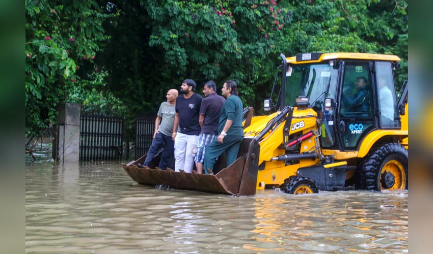 Ahmedabad: Rescue operations underway in flood-hit areas