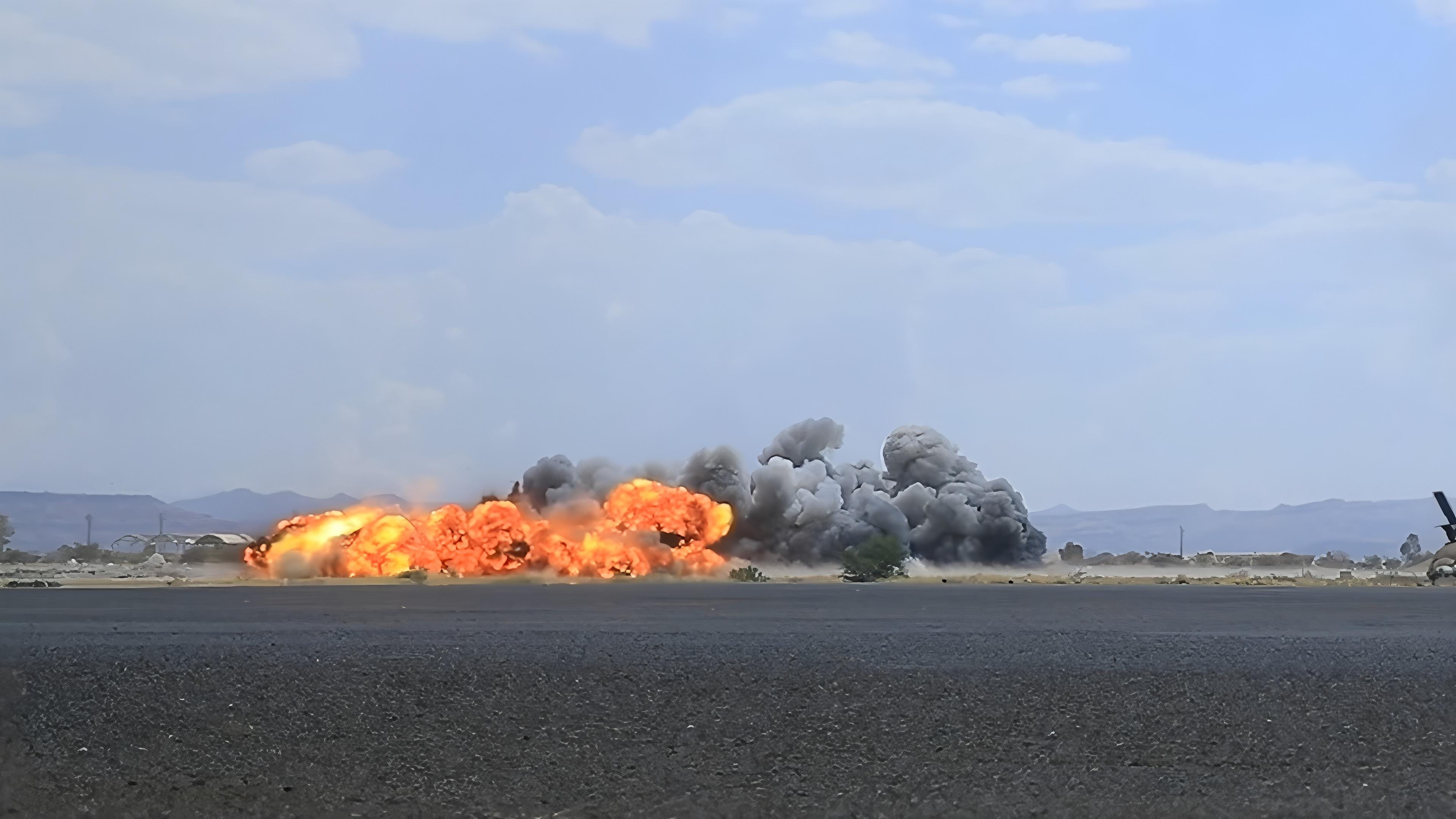 Airstrikes Hit Sanaa Airport