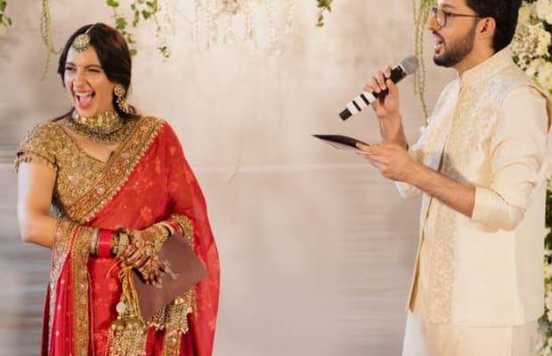 Akanksha Ranjan Kapoor shares dreamy pictures from her wedding ceremony with Sharan Sharma
