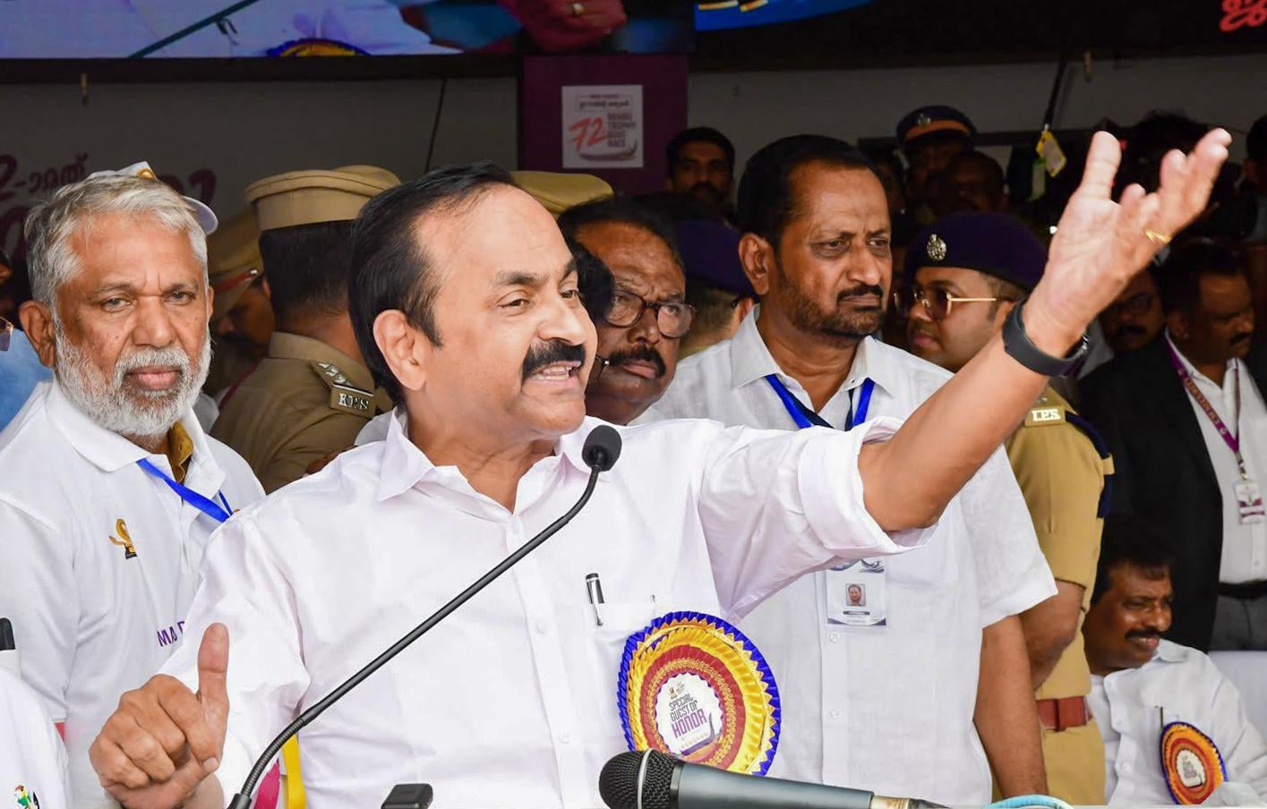 Alappuzha: 72nd Nehru Trophy Boat Race