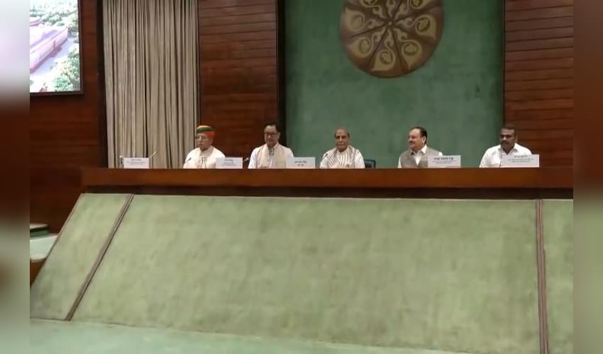 All-party meet underway; INDIA bloc walks out over presence of NCPI leaders