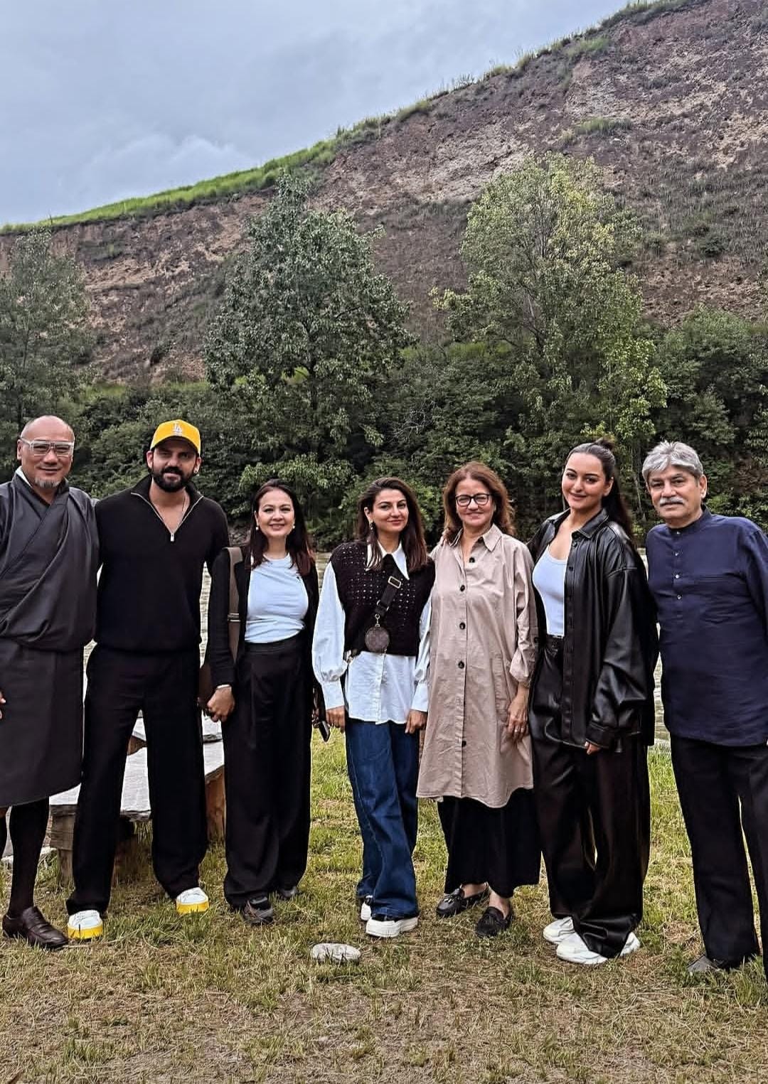 Amid clash with Kangana Ranaut, Sonakshi Sinha spends quality time with husband Zaheer Iqbal & in-laws in Bhutan