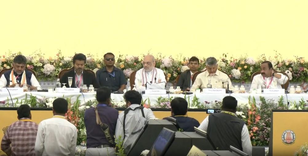 Amit Shah chairs southern zonal council meeting in TN
