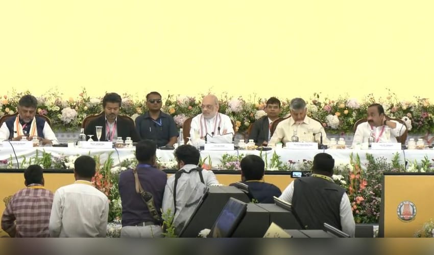 Amit Shah chairs southern zonal council meeting in TN