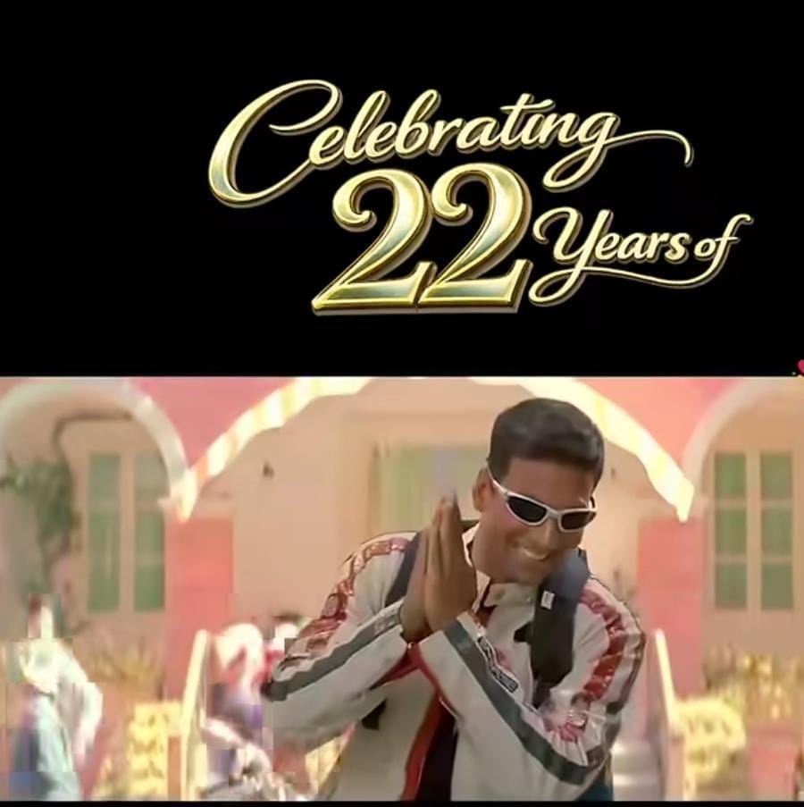 Anees Bazmee celebrates 22 years of Salman Khan - Akshay Kumar - Priyanka Chopra starrer 'Mujhse Shaadi Karogi'