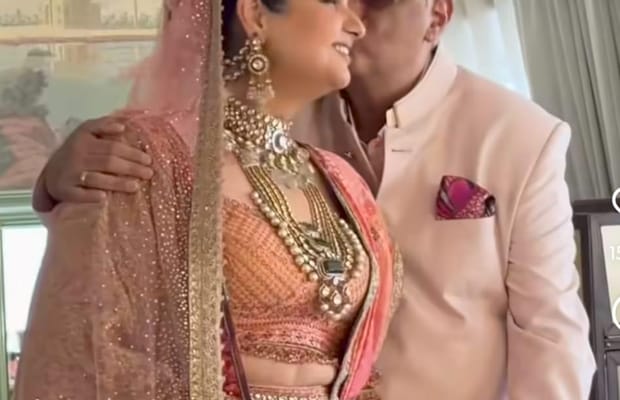 Anshula Kapoor shares emotional father-daughter moments with Boney Kapoor from her wedding ‘bidaai’