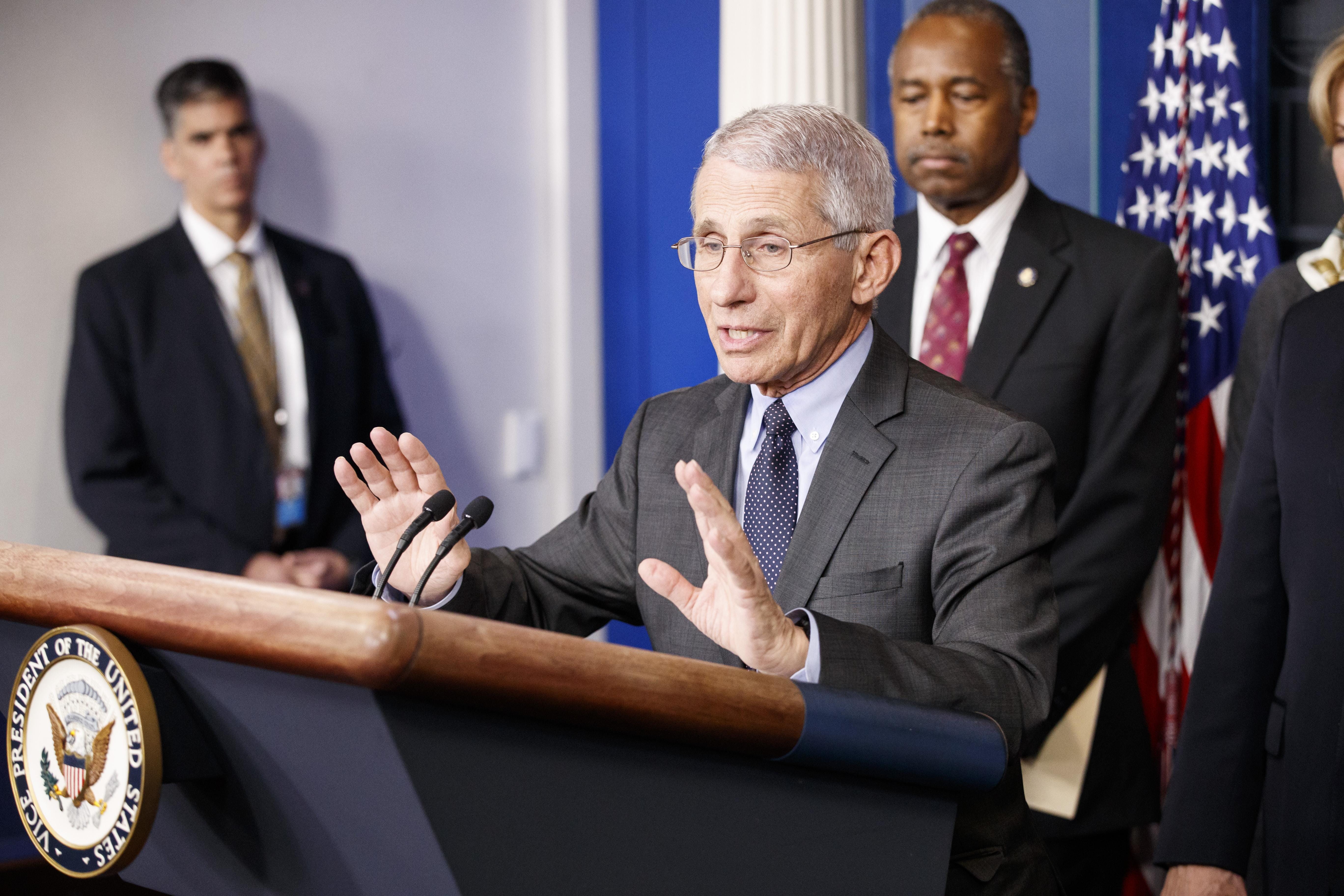 Anthony Fauci invokes Fifth Amendment during Senate hearing as Covid row returns (Ld)