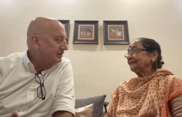 Anupam Kher gets nostalgic about mother’s childhood before leaving for US-Canada tour
