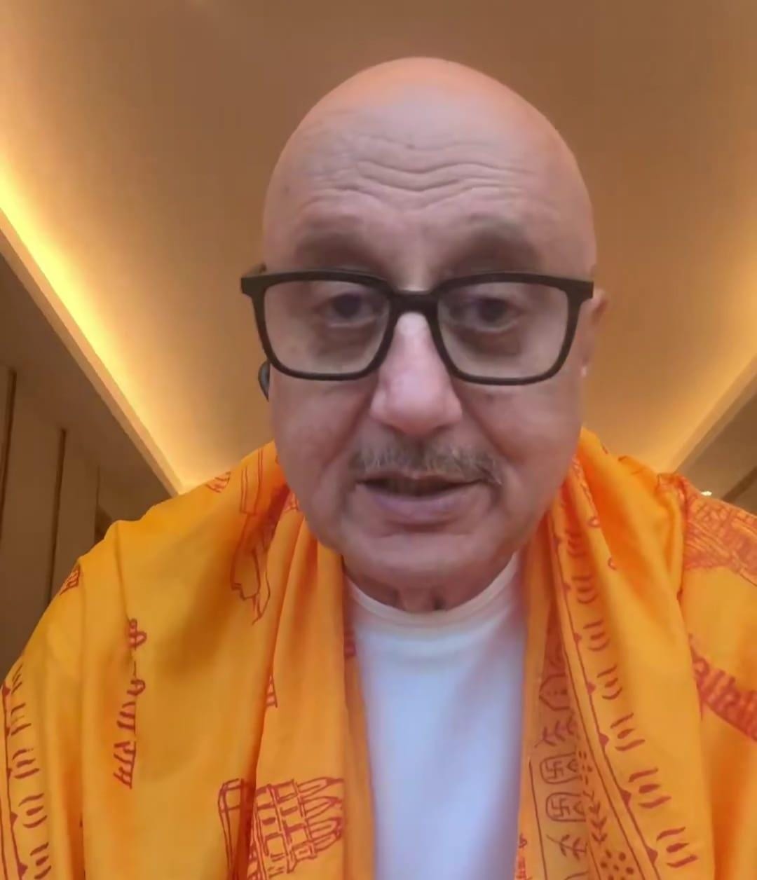 Anupam Kher: Whatever I said about the theft at the Ram Mandir, I said with complete honesty