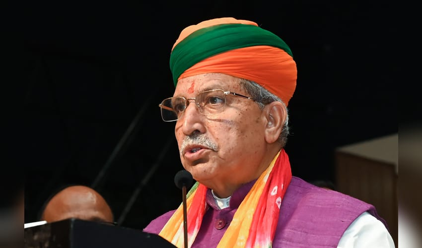 Arjun Ram Meghwal attends Bharatiya Udyog Vyapar Mandal event