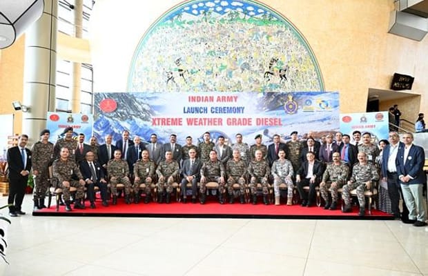 Army Chief Gen Dhiraj Seth launches indigenous ‘Xtreme Weather Grade’ diesel (Photo: IANS)