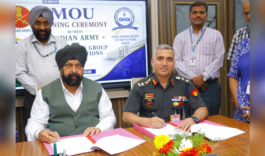 Army signs fee rebate MoU with Karnataka educational group to help soldiers’ wards
