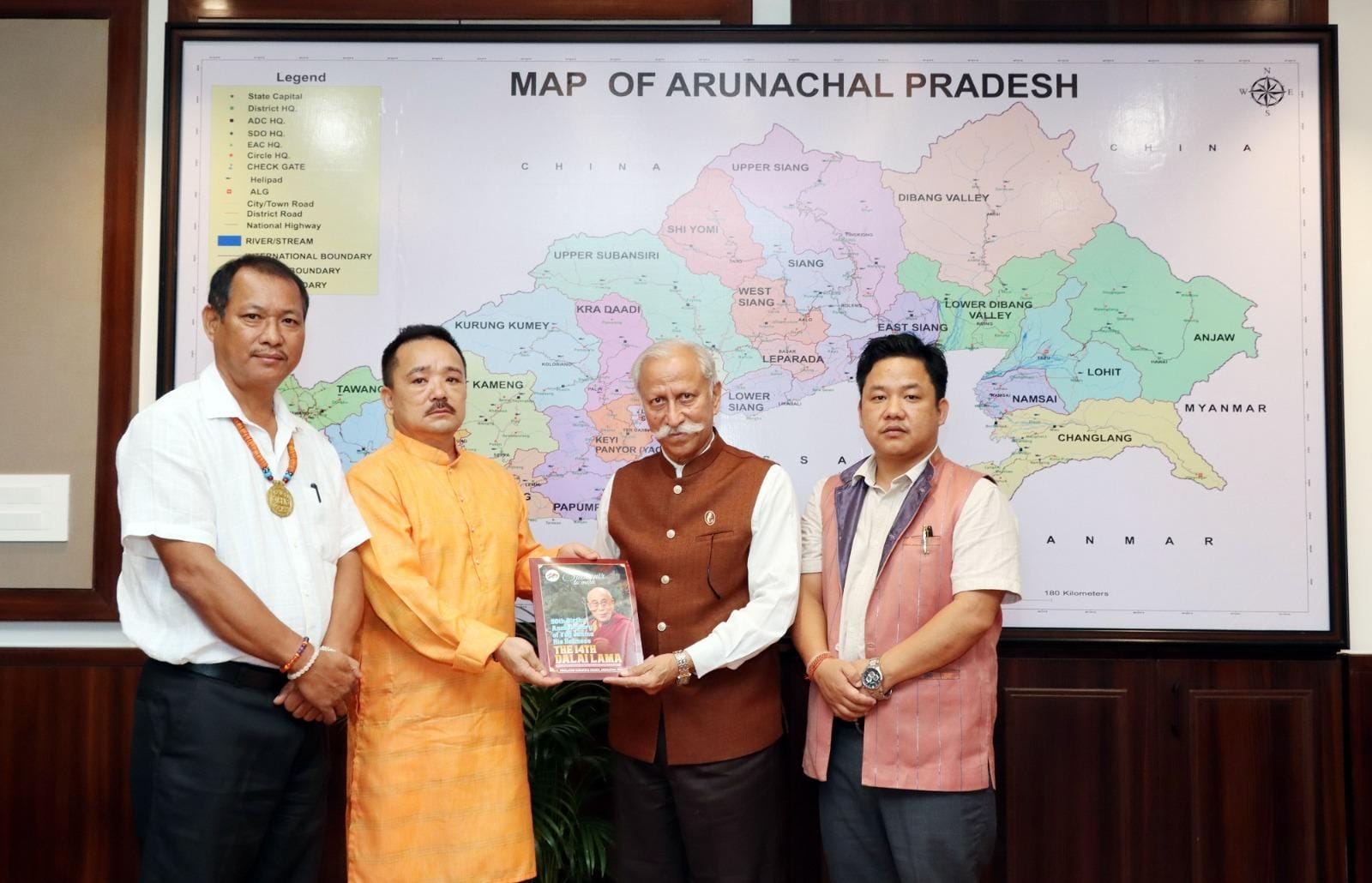 Arunachal Guv stresses transparency, accountability in food security schemes