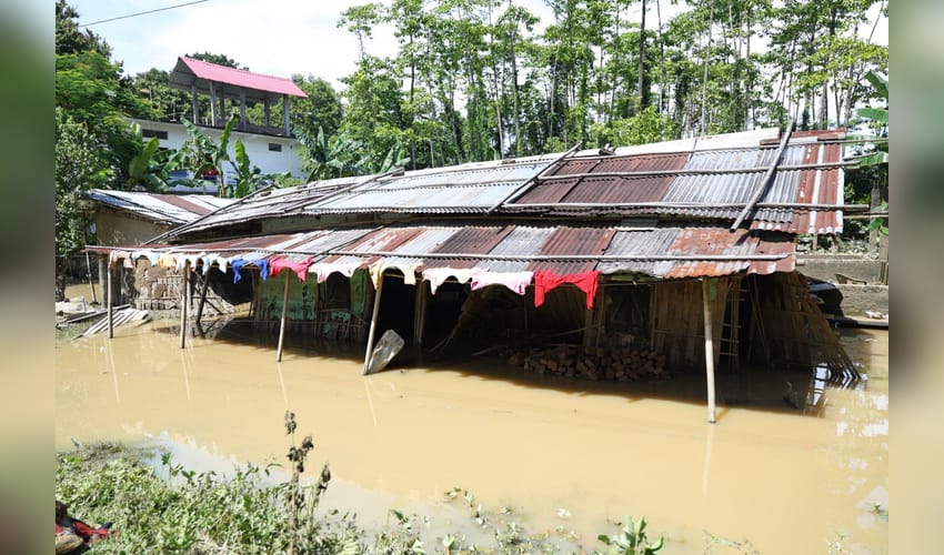 Assam flood: More than 7.2 lakh affected in 25 districts, CM visits relief camps