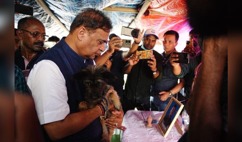 Assam flood: Teen's heroic bid to save puppy ends in tragic loss