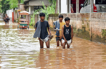 Assam flood toll rises to 104; over 78,000 affected (Photo: IANS)