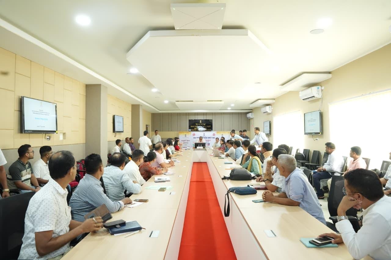 Assam: Health Minister reviews healthcare infrastructure in Majuli (Photo: @TheAshokSinghal/X)